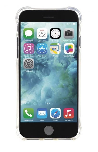 R SERIES FOR IPHONE SE 2ND GEN 8/7- TRANSPARENT - SOFT BAG