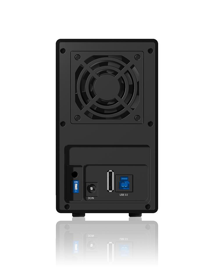 Geh. IcyBox USB 3.0/eSata 2x3,5 SATAI-III RAID