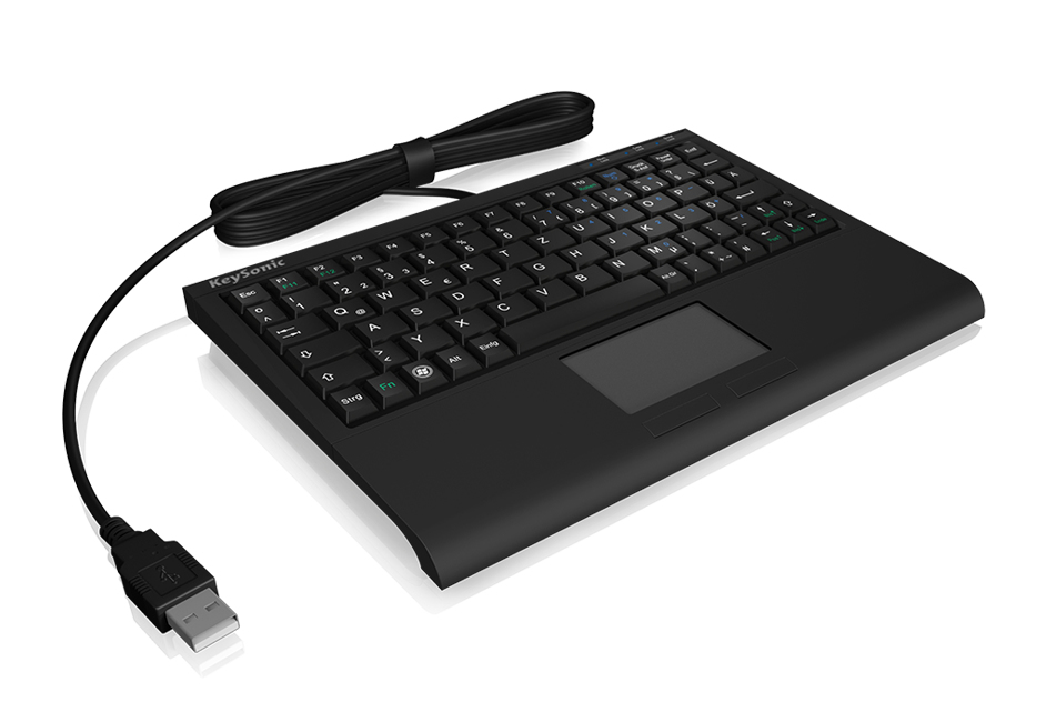KeySonic Super-Mini-TAS, Smart-Touchpad, BK, ACK-3410 (US)