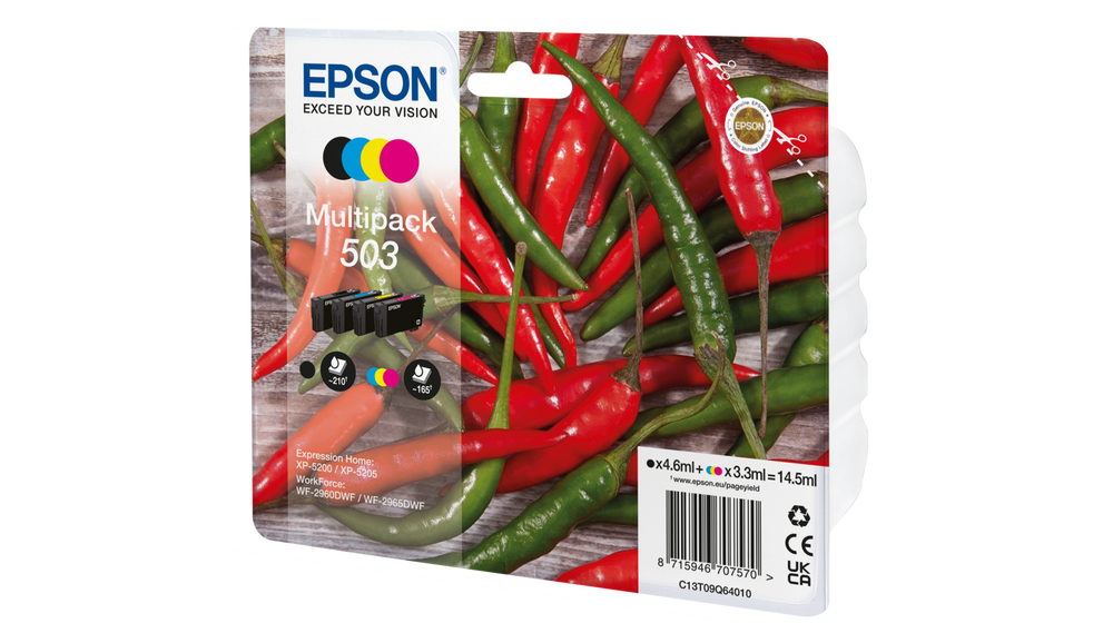 Patrone Epson 503 4er-Pack black + color T09Q6