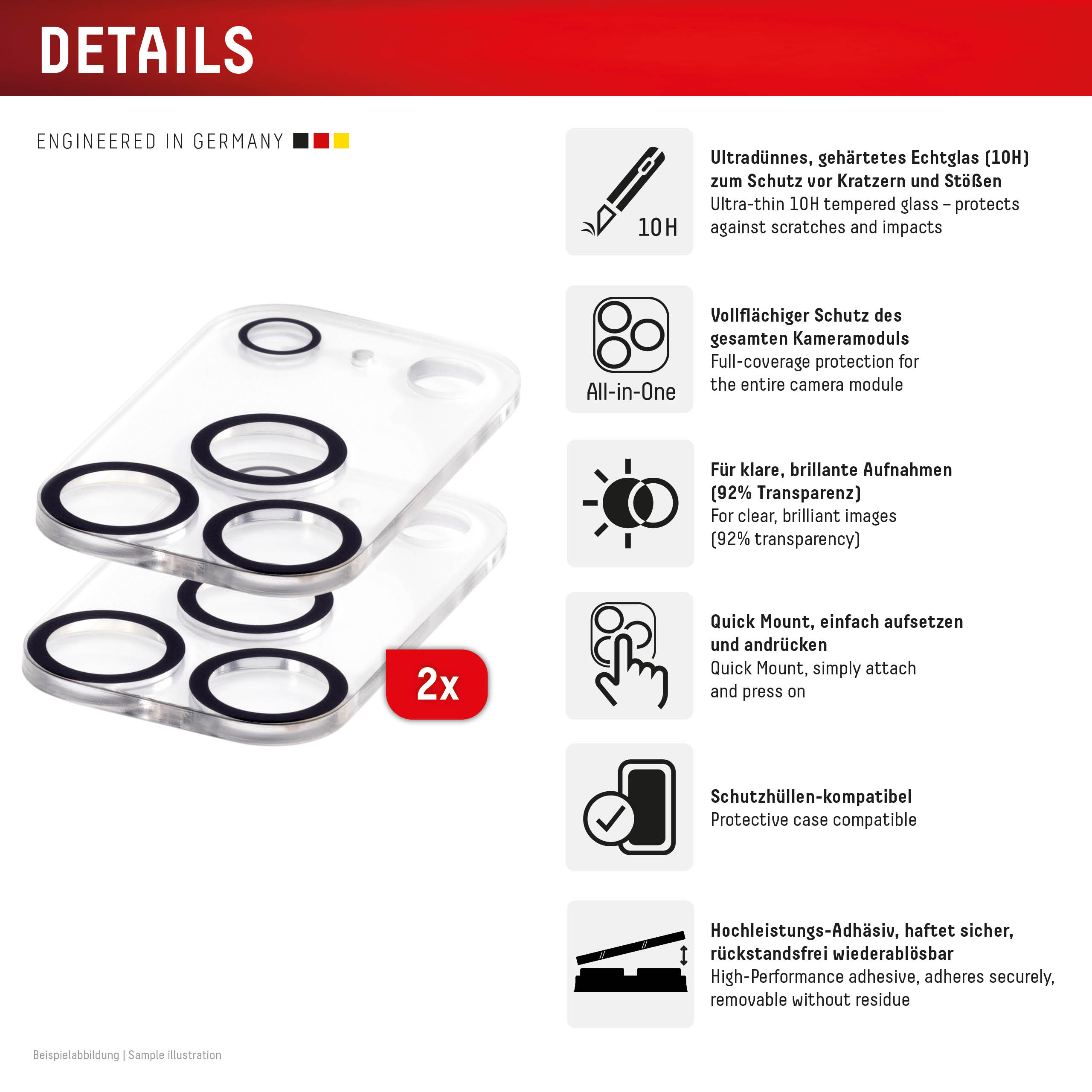 DISPLEX CAMGLASS ALL-IN-ONE IPHONE 17 PRO