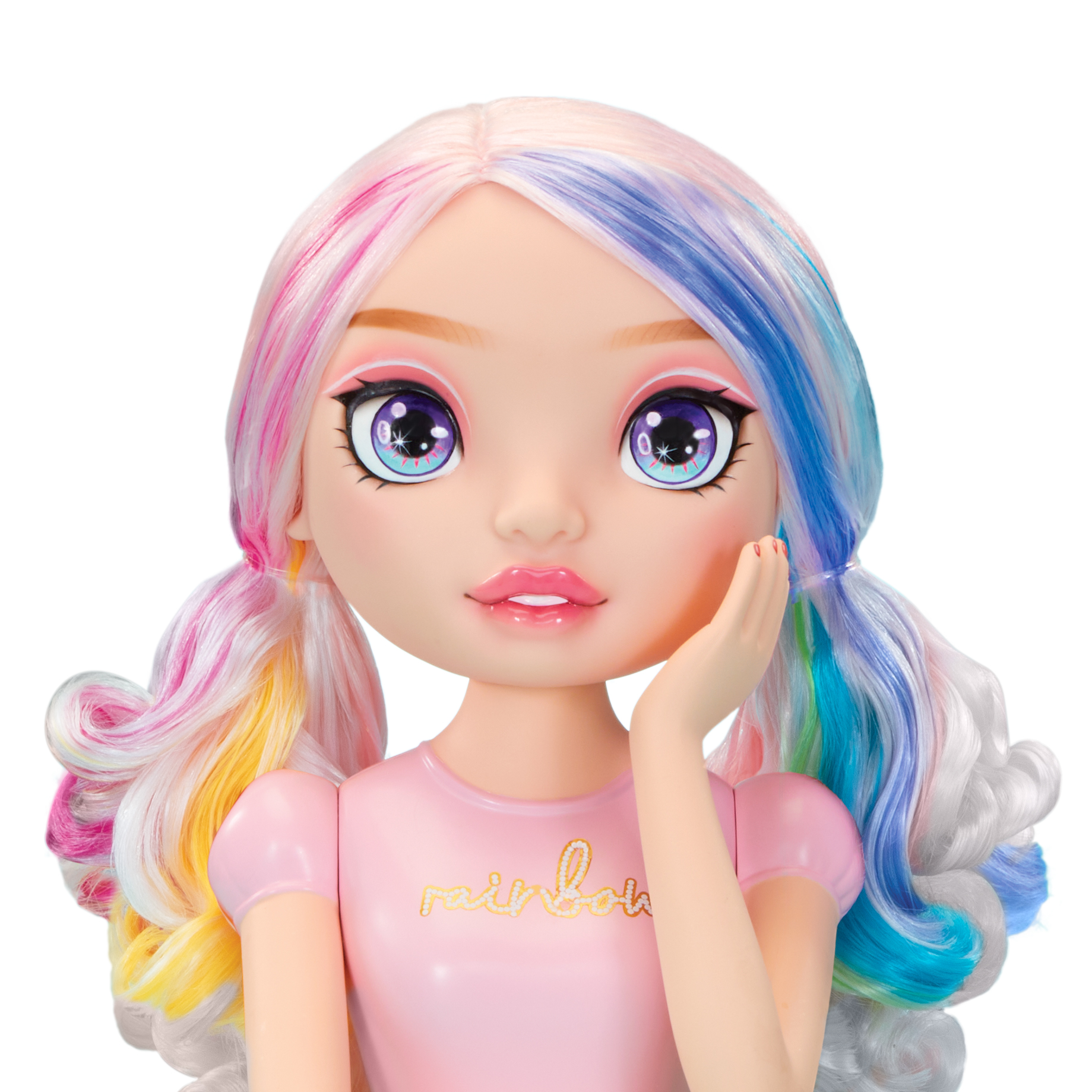 Rainbow HIgh Styling Head Playset, Schmink- und Frisierkopf