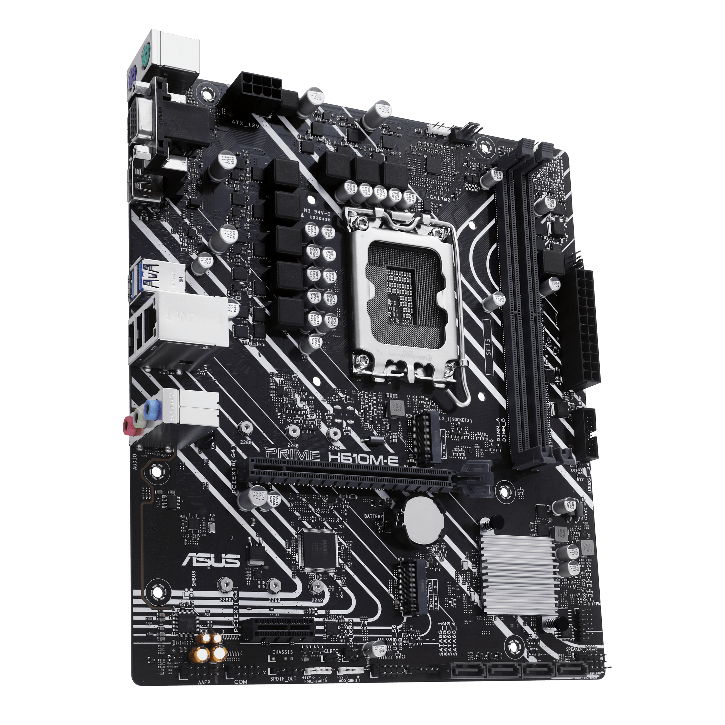ASUS PRIME H610M-E-CSM LGA1700 microATX MB 2xDDR4 4xSATA 2xM.2