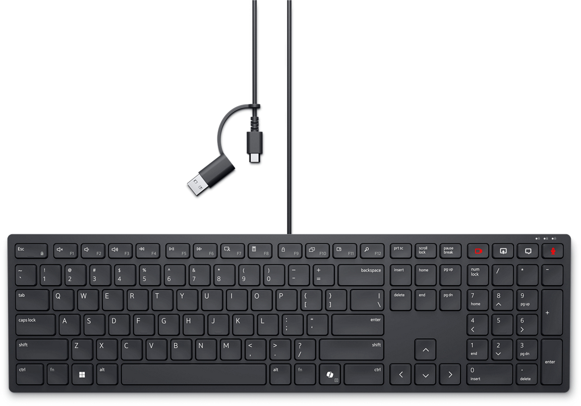 DELL Wired Collaboration Keyboard KB525C German QWERTZ