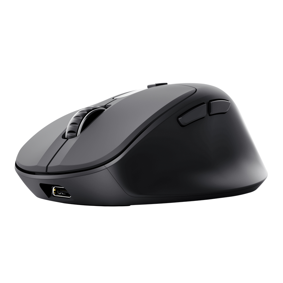 ZEVO FAST RECH MULTI- WRLS MOUSE BLK