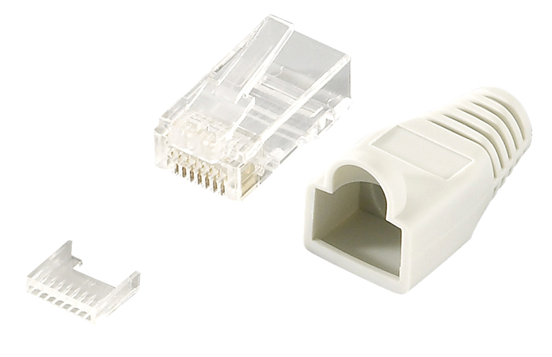 Logilink Modular Plug CAT 6 RJ45, 100er Set ungeschirmt
