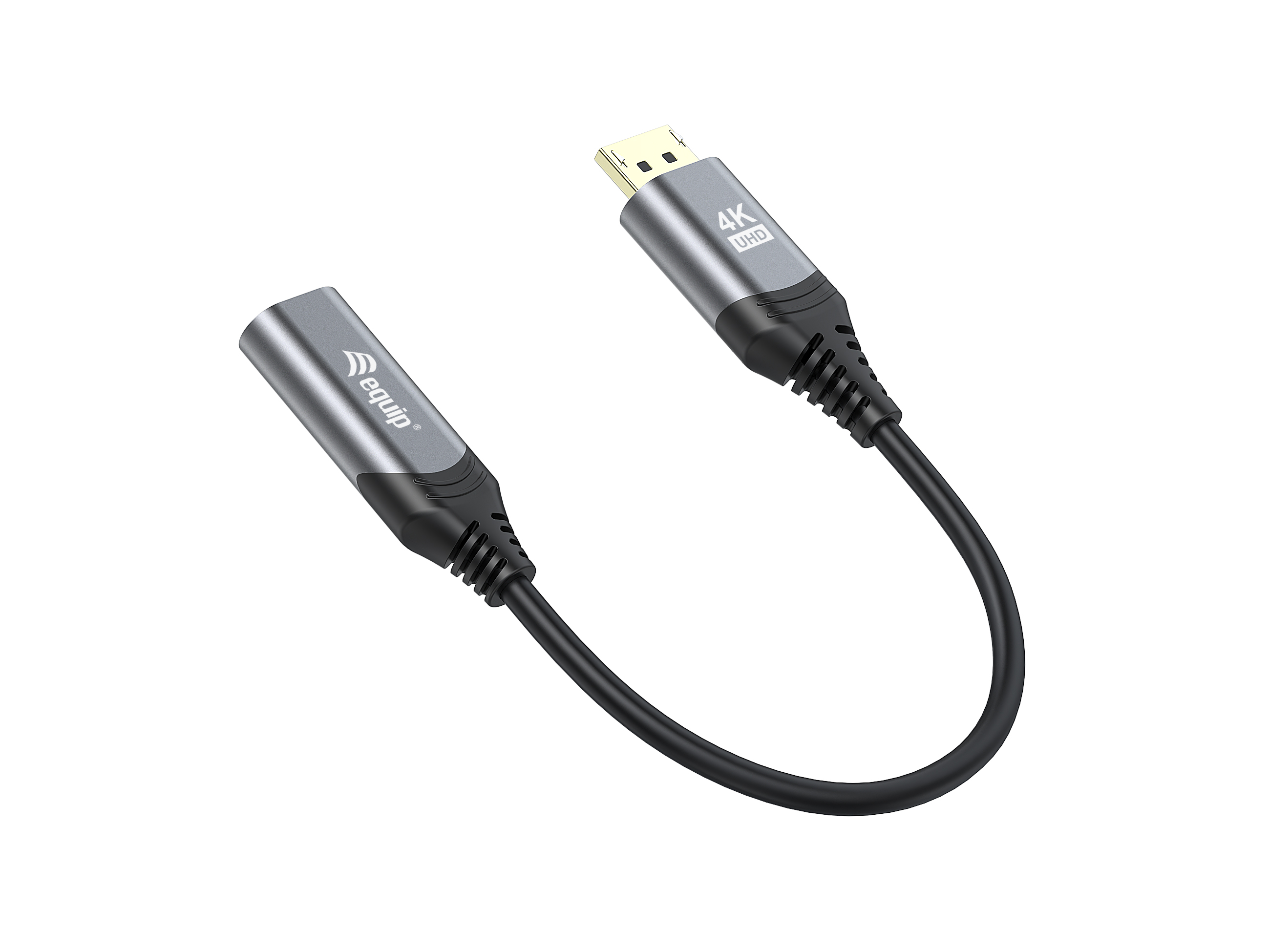Equip 1.2 DisplayPort->HDMI 4K/ 60Hz St/Bu 0.15m gr