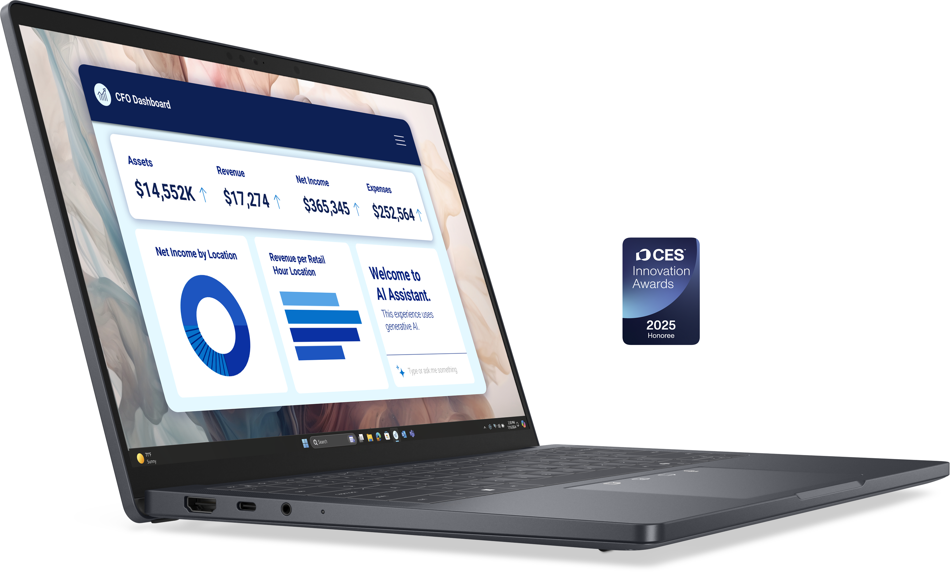 DELL Pro 14 Premium PA14250 Intel Core Ultra 5 236V 35,56cm 14Zoll FHD+ 16GB 512GB SSD noAC noPCORD WLAN W11P 3Y ProSpt