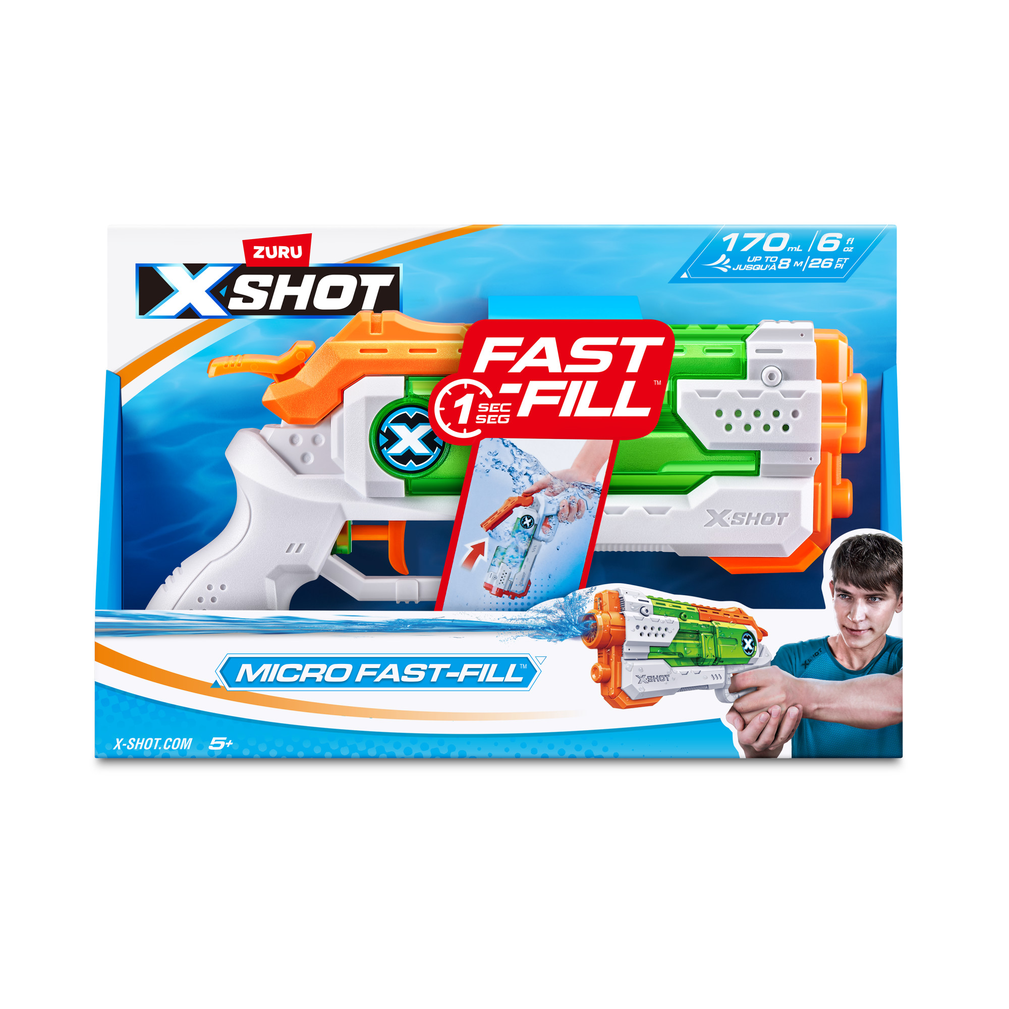ZURU™ Wasserpistole XSHOT mehrfarbig, 1 St.