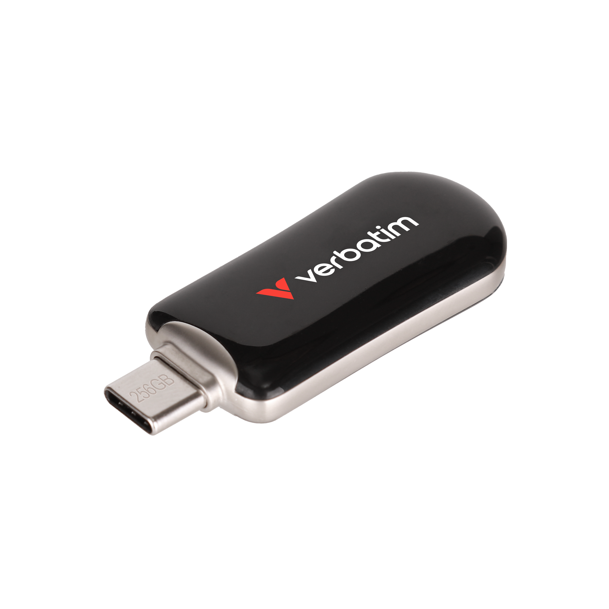Verbatim Plectra Black 256GB USB-C Flash Drive 30226