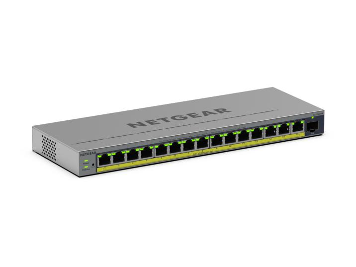16-PORT POE+ 1G PLUS SWITCH 1XSFP PORT 231W