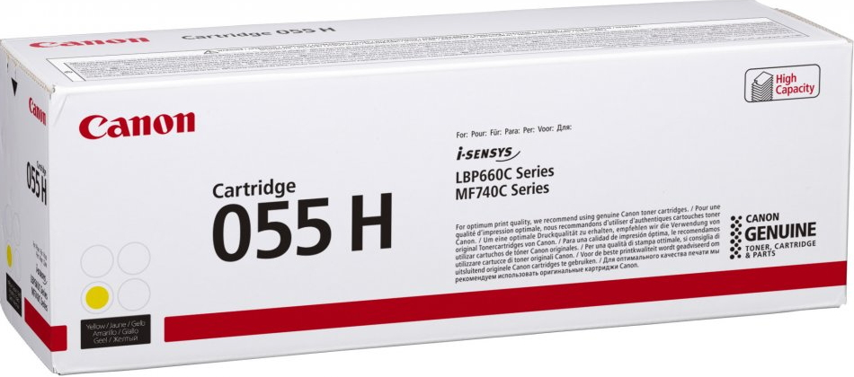 Canon 055H Y gelb Toner