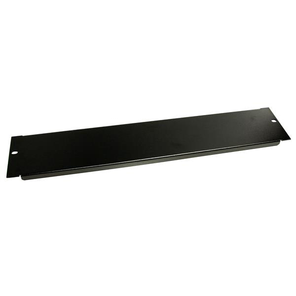 StarTech.com 2HE Rack Blindblende 19 Schwarz