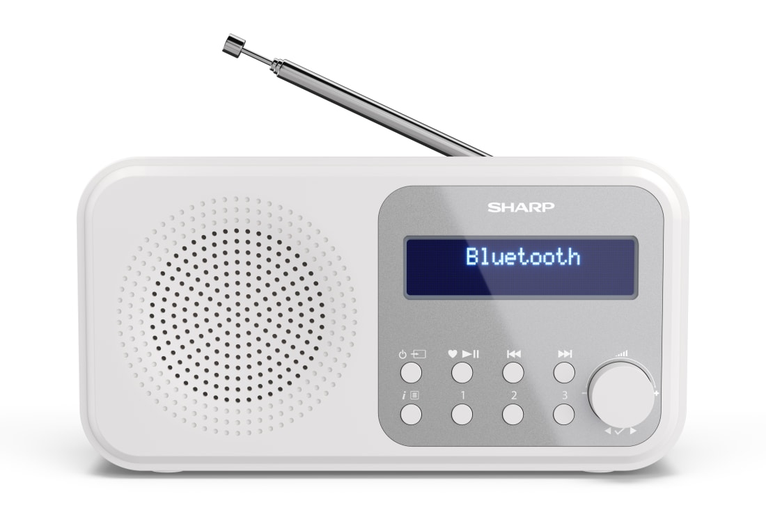 Sharp DR-P420 DAB+/BT Radio weiß