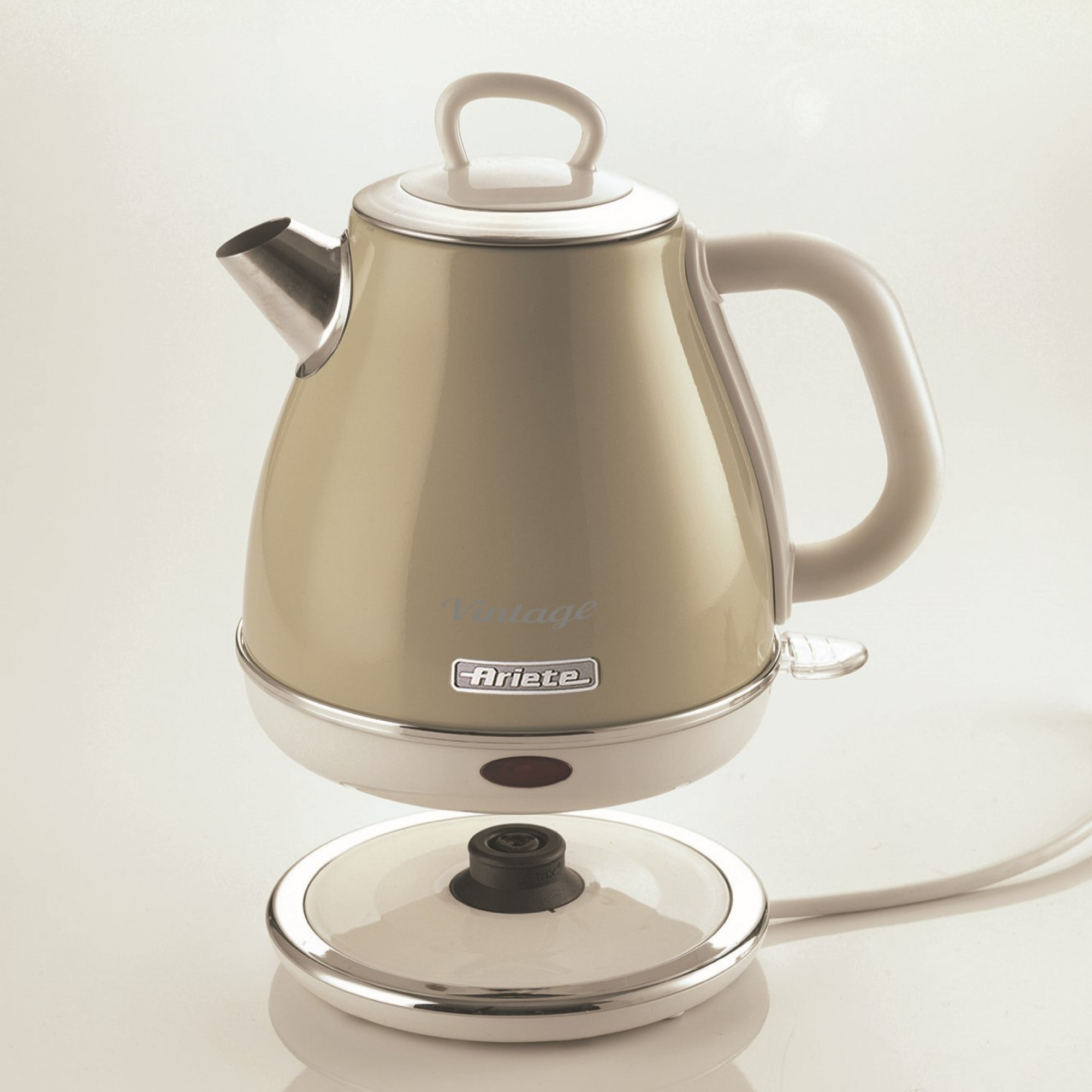 Vintage Wasserkocher Beige