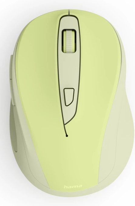 hama WM-400 Maus ergonomisch kabellos grün