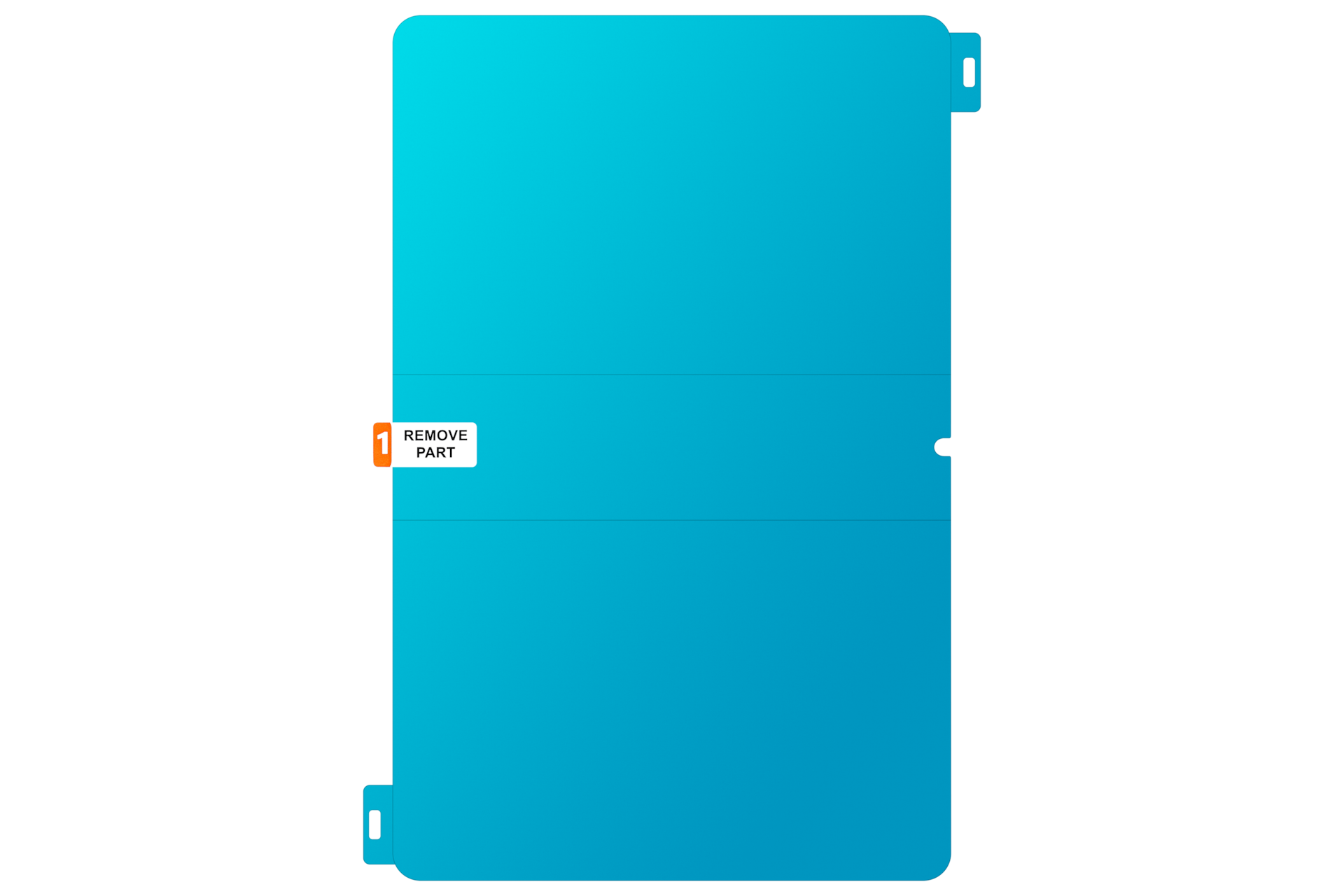 SAMSUNG Anti-Reflecting Screen Protector für Galaxy Tab S11 Transparent