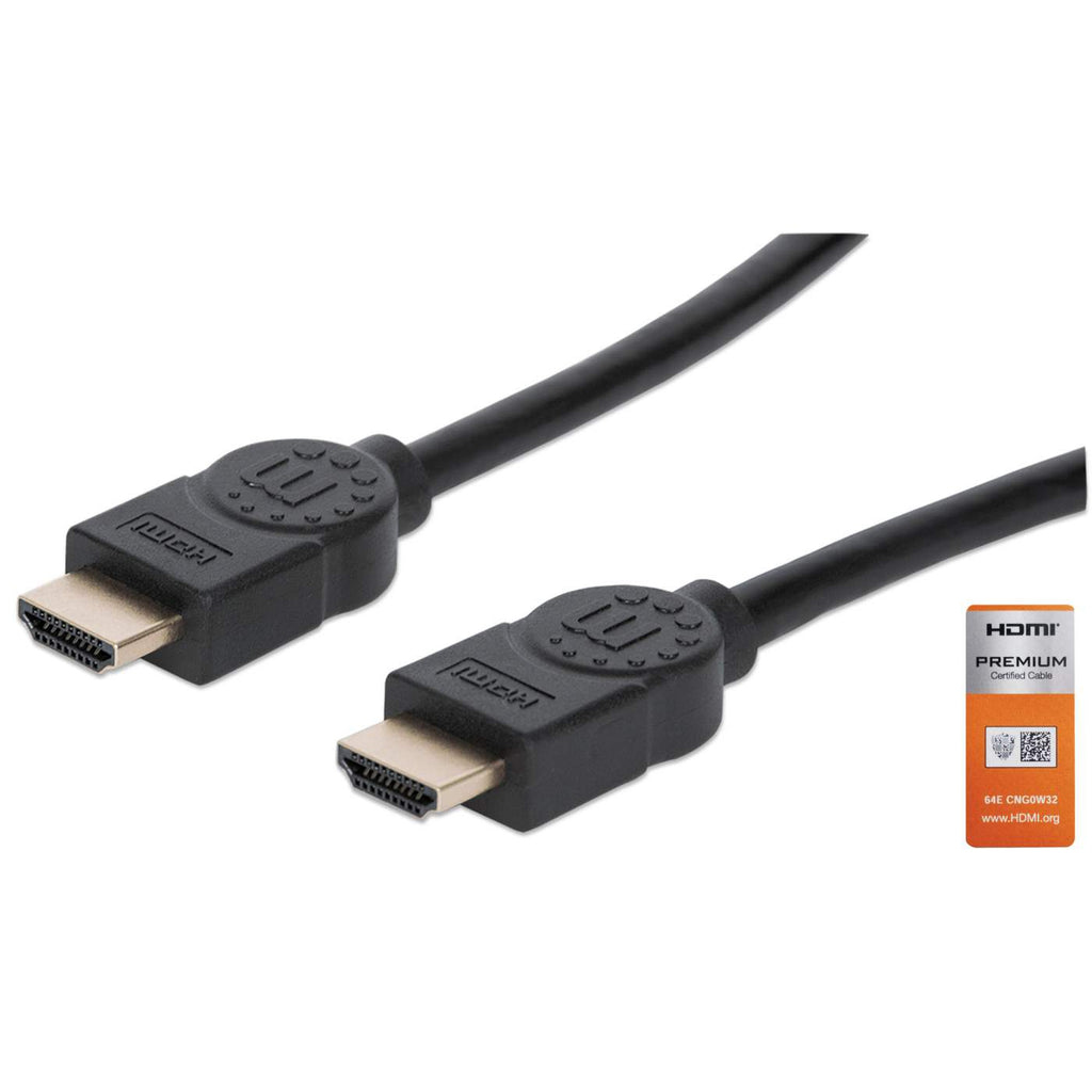MANHATTAN Premium HDMI-Kabel Ethernet-Kanal 4K@60HZ 5m