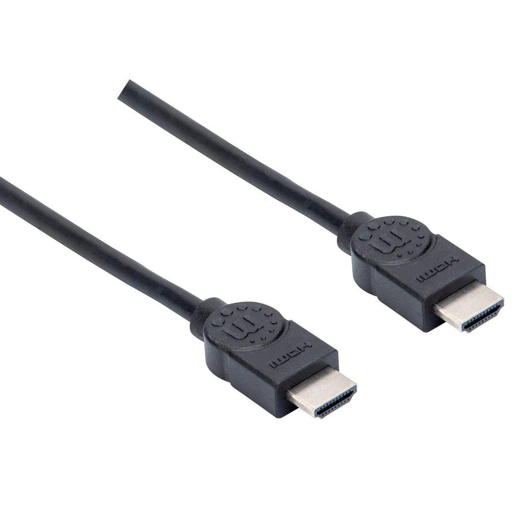 MANHATTAN HDMI-Kabel High Speed A -> A St/St 1.00m geschirm