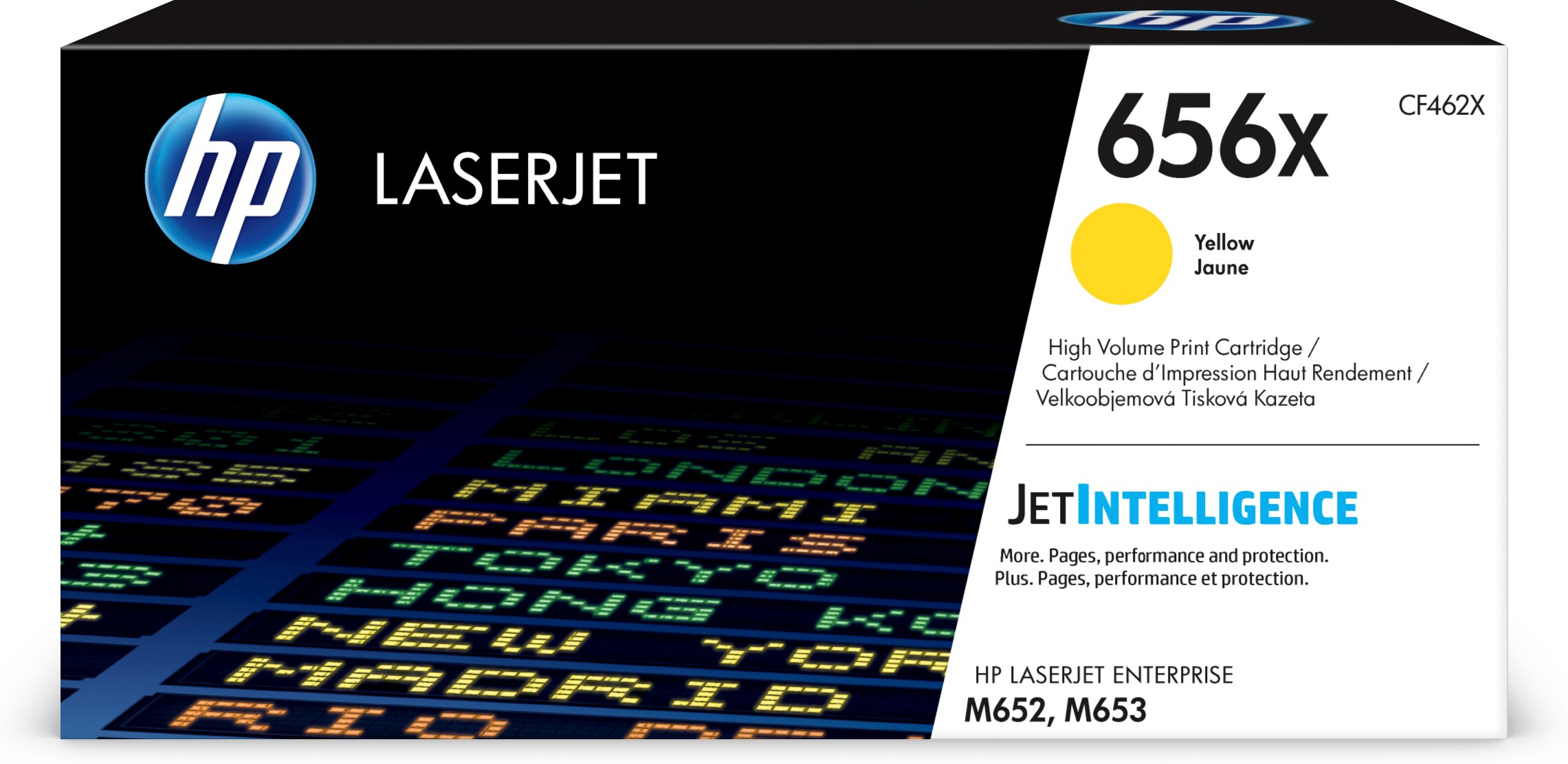 HP 656X (CF462X) gelb Tonerkartusche