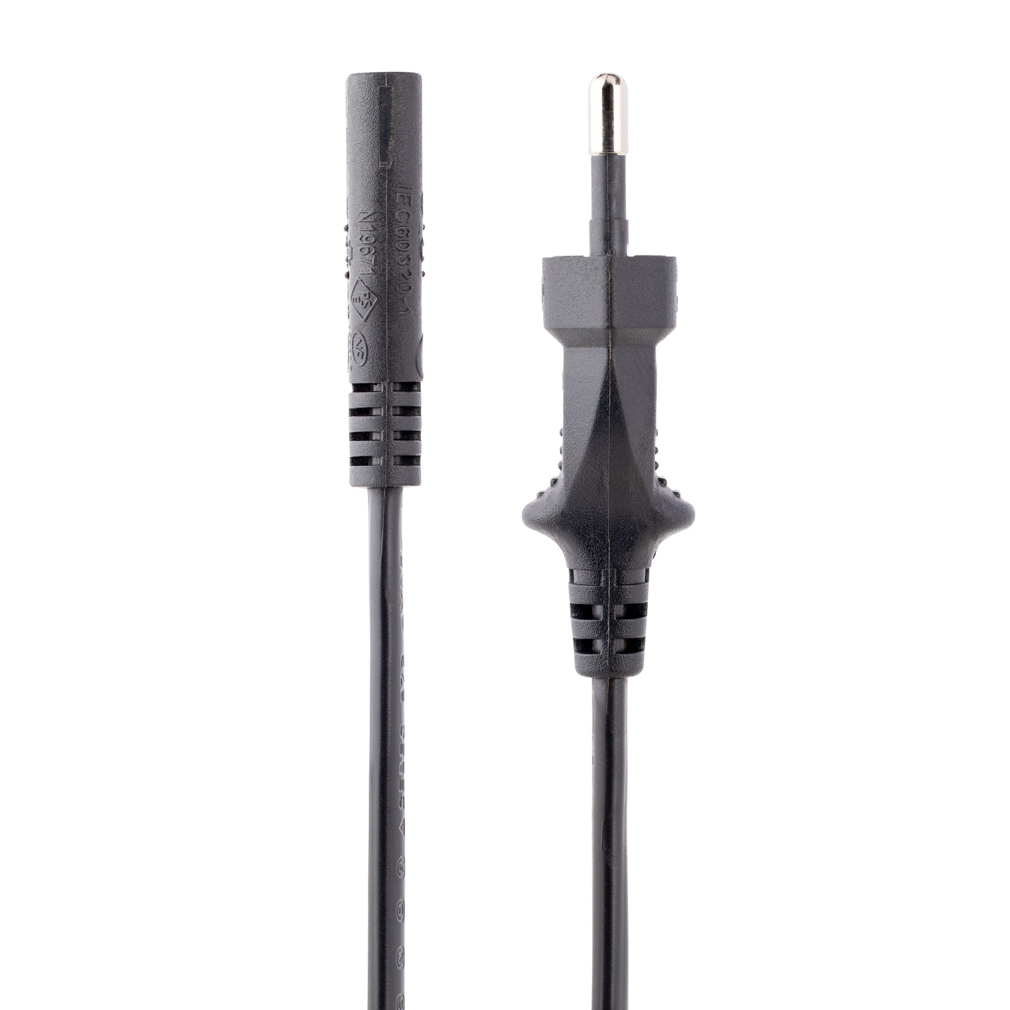 LAPTOP POWER CORD - 18 AWG EU PLUG TO C7 - 18AWG
