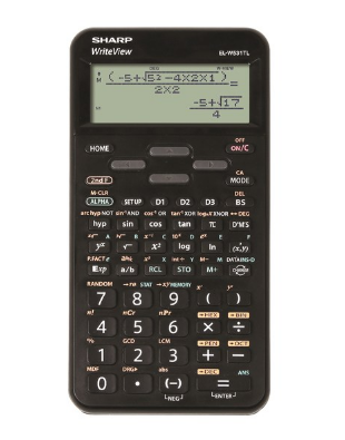 SHARP EL-W531TL Wissenschaftlicher Taschenrechner schwarz
