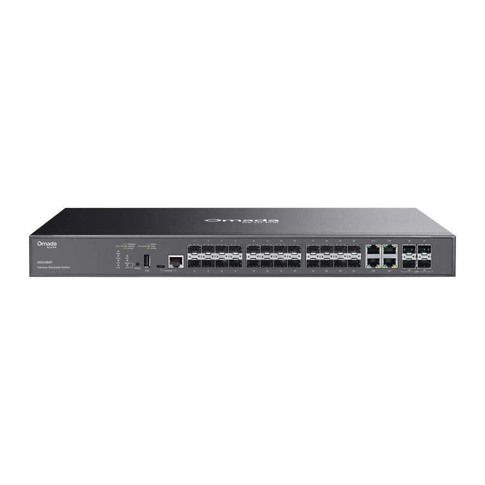 24-PORT SFP L3 MANAGED SWITCH STACKABLE 20XSFP 4X 10G SFP+