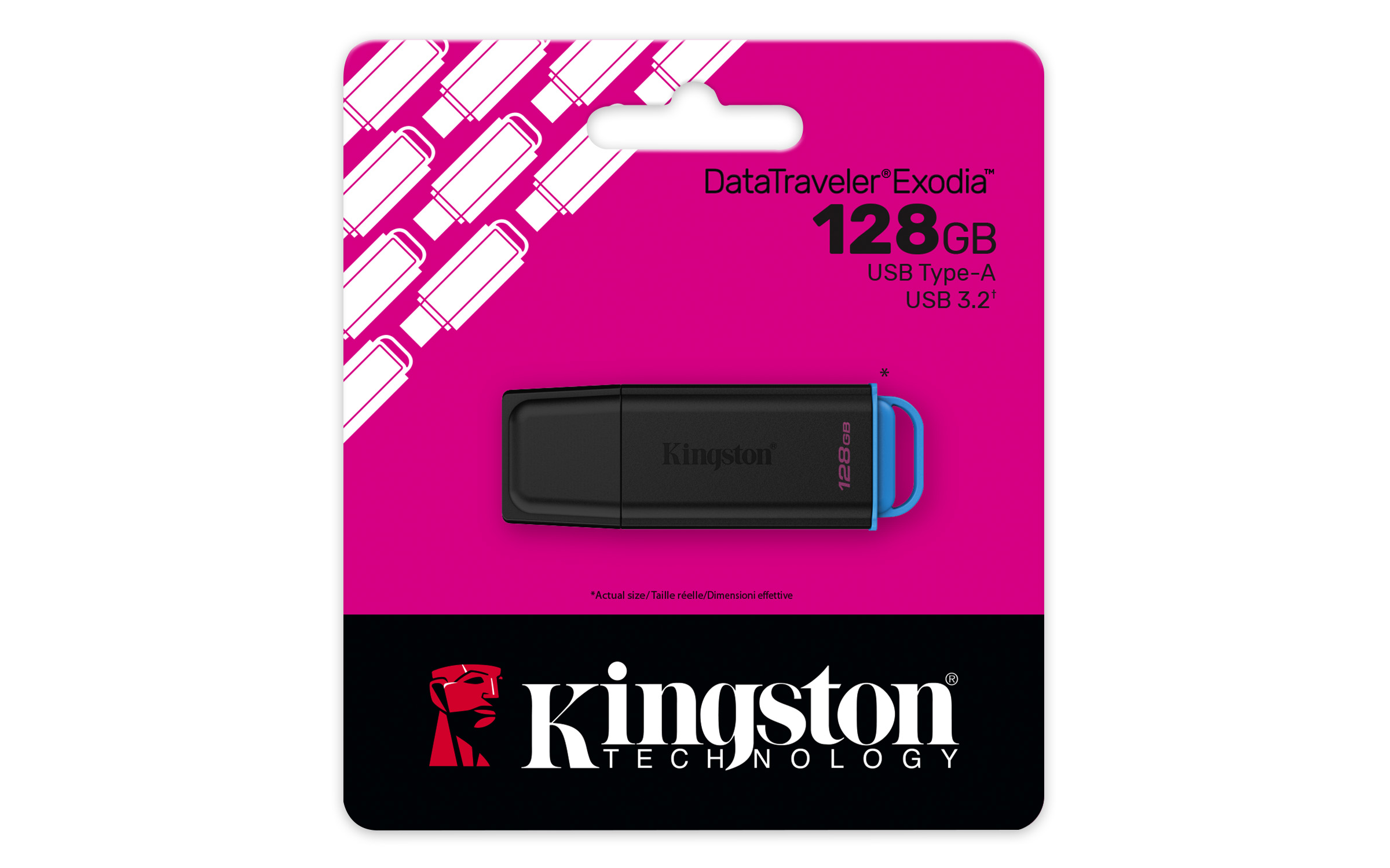 DataTraveler Exodia 128 GB, USB-Stick