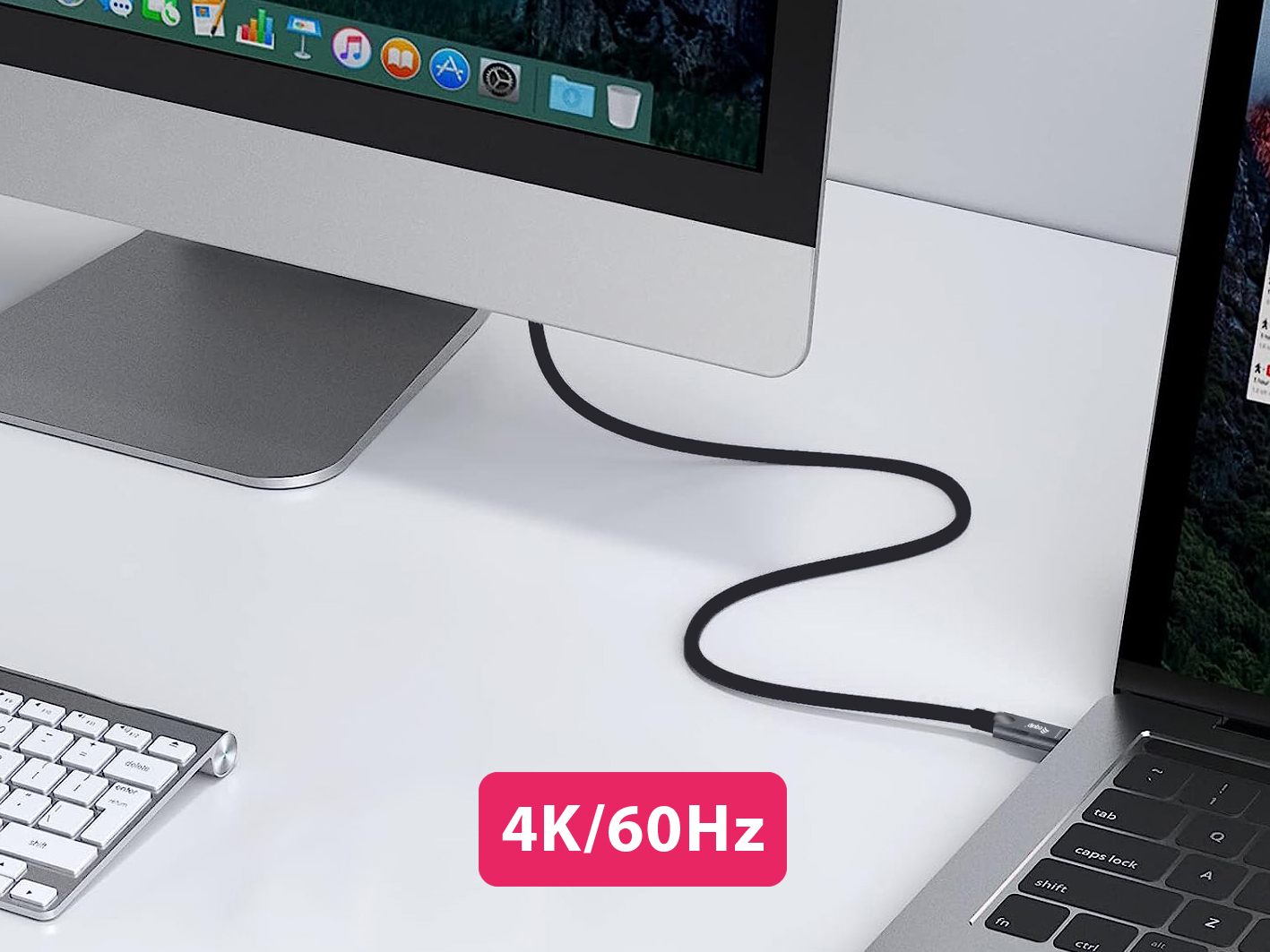 Equip Kabel USB-C3.2->C AOC 4K PD60W St/St 15.00m schwarz