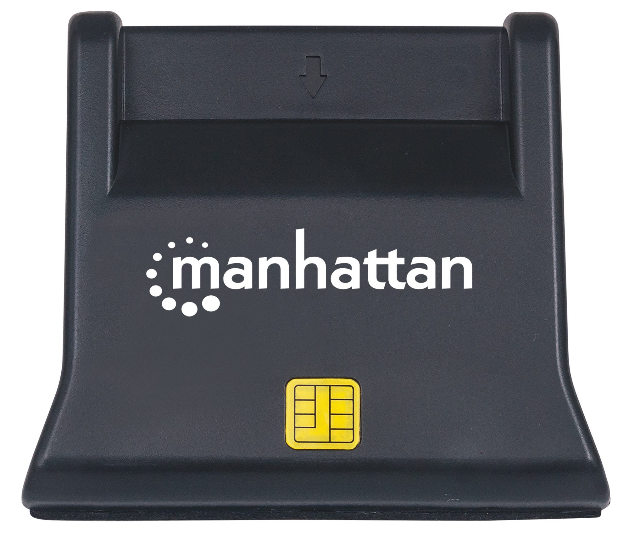 MANHATTAN USB2.0-Smartcard/SIM-Kartenlesegerät mit Standfuß