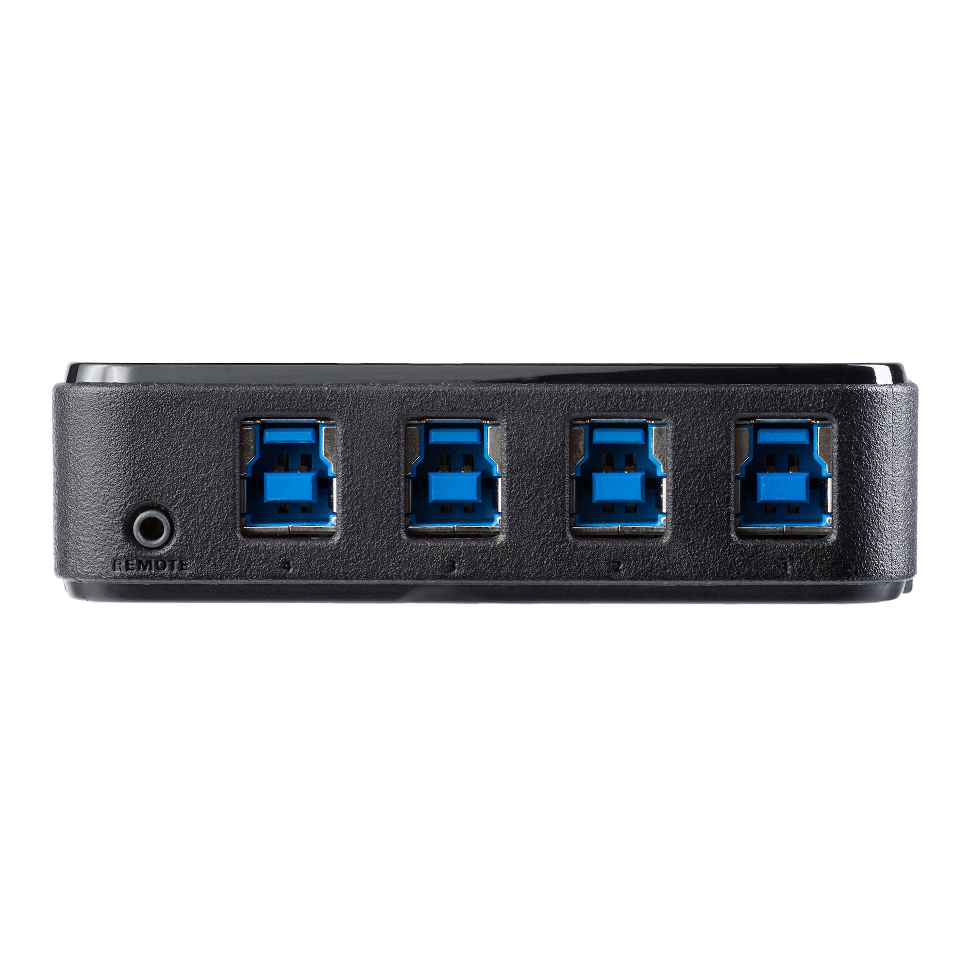 STARTECH.COM USB 3.0 Sharing Switch 4x4 für Peripheriegeräte - USB Umschalter für Mac / Windows / Linux - 4 Port USB 3.0 Switch