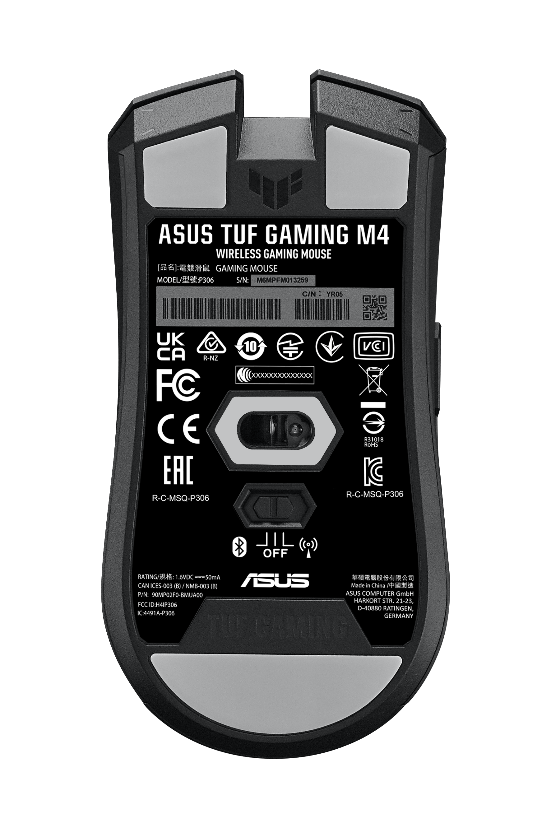 TUF Gaming M4 Wireless, Gaming-Maus