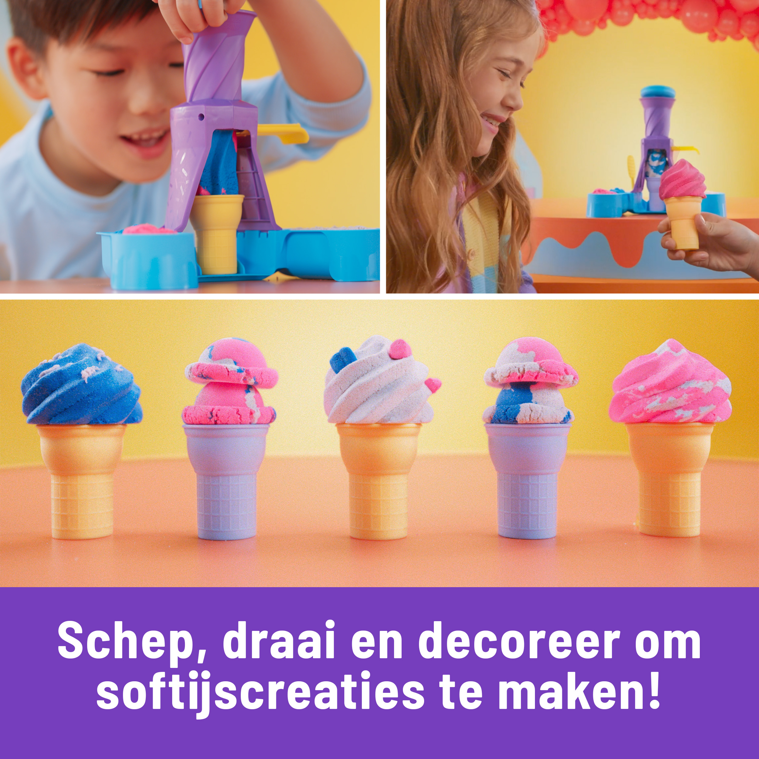 Kinetic Sand - Softeis Station, Spielsand