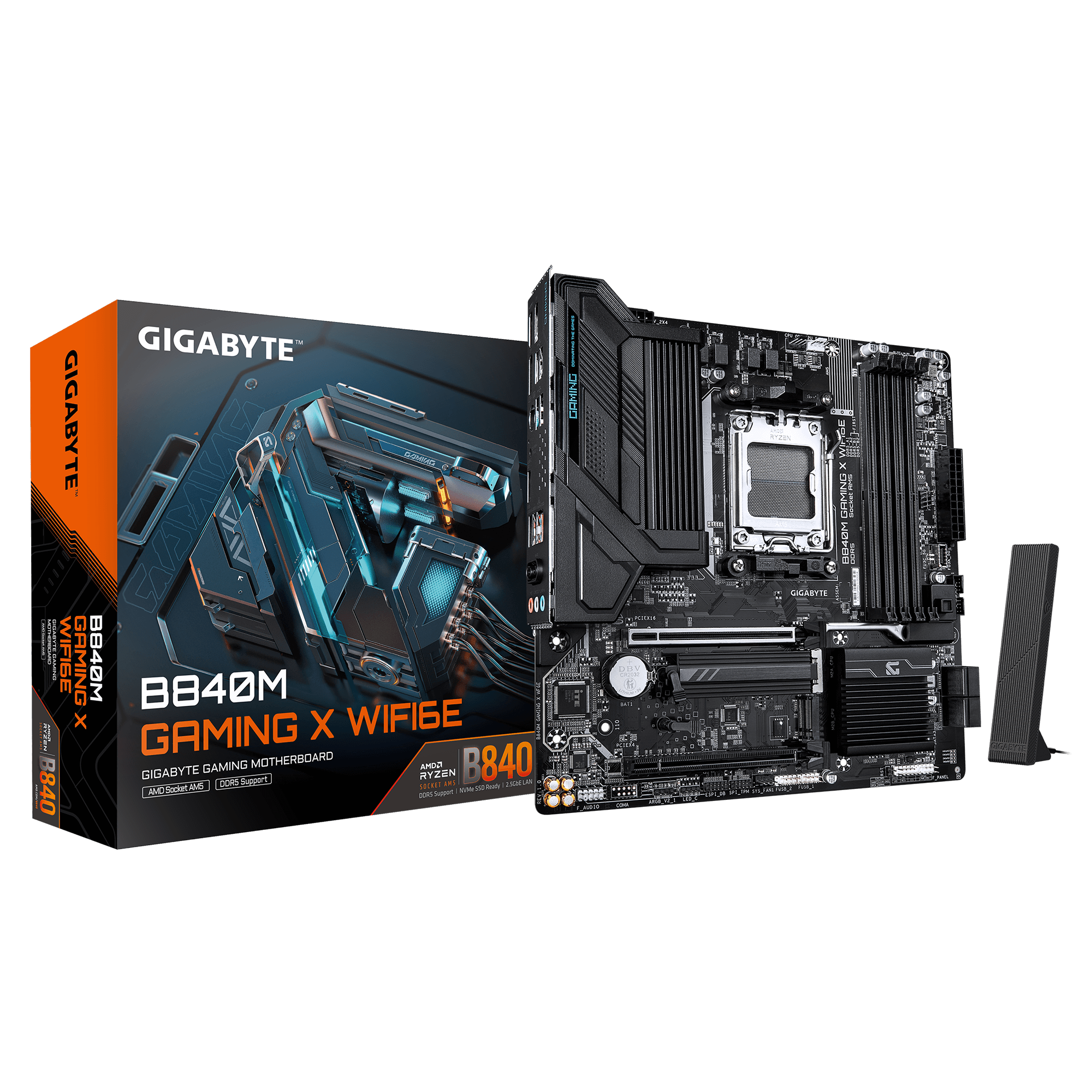 Gigabyte GA-B840M Gaming X WF6E (AM5) (D)
