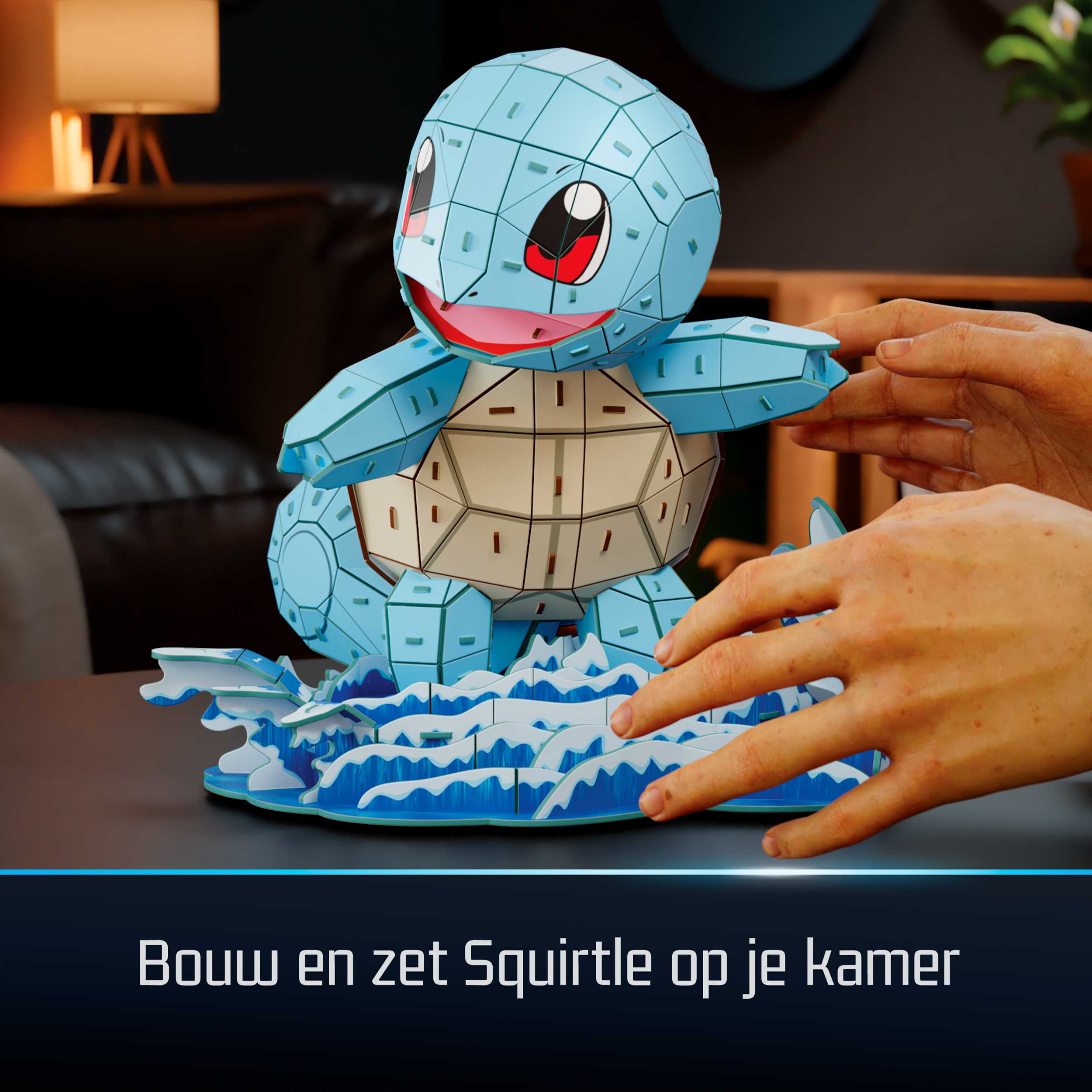 4D Build - Pokémon Schiggy, Modellbau