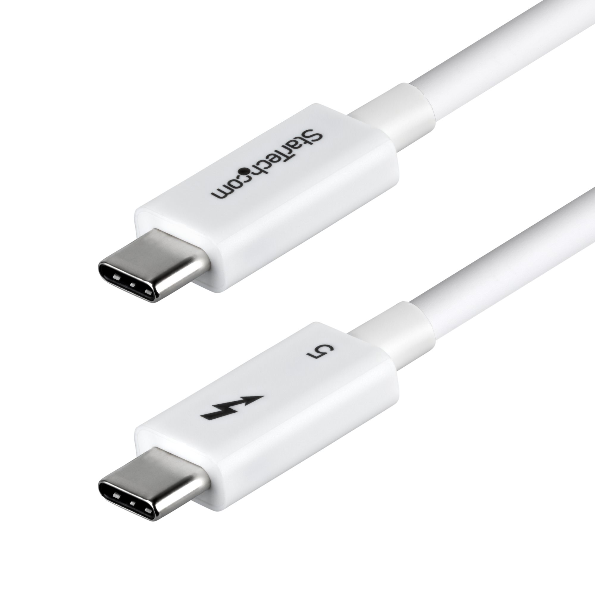 50CM THUNDERBOLT 5 CABLE WHITE 80GBPS/120GBPS/8K 60HZ/240W - WH