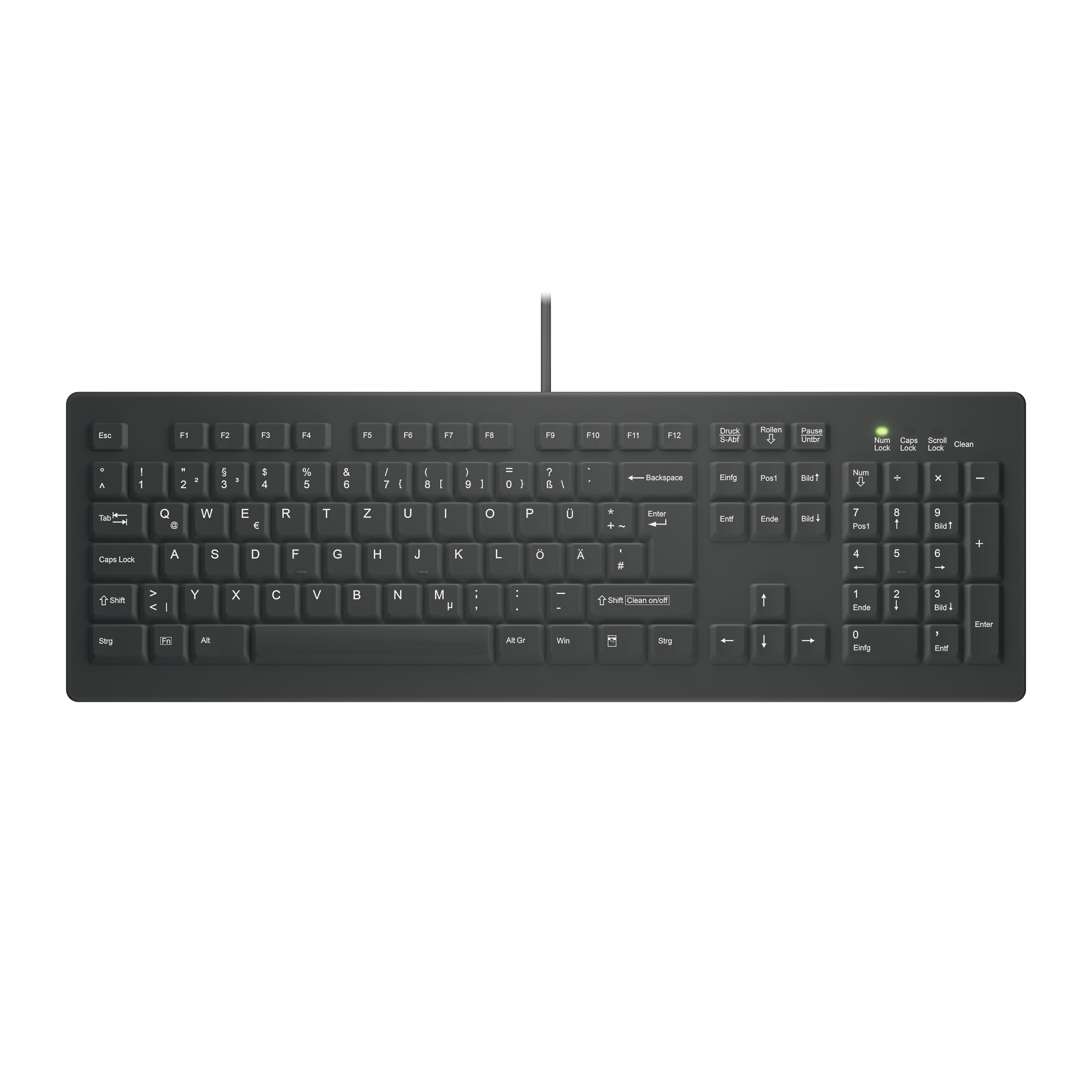 Contour ACTIVE KEY MTA AK-C8100 Corded DE-Layout schwarz