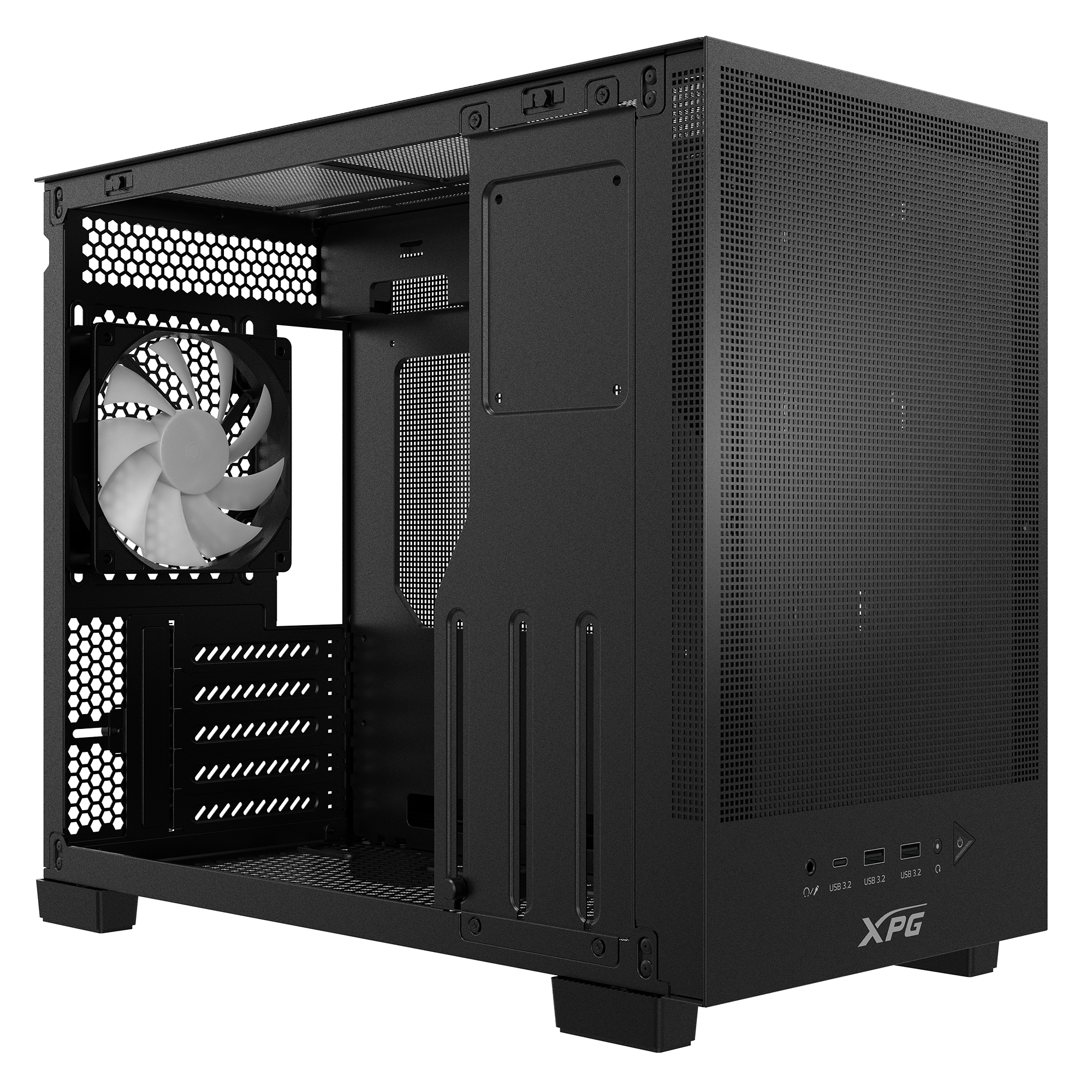 Geh XPG VALOR MESH NANO (M-ATX) Midi Tower schwarz