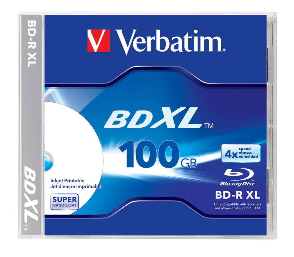 verbatim Blu-ray BD-R 100 GB bedruckbar, 1 St.