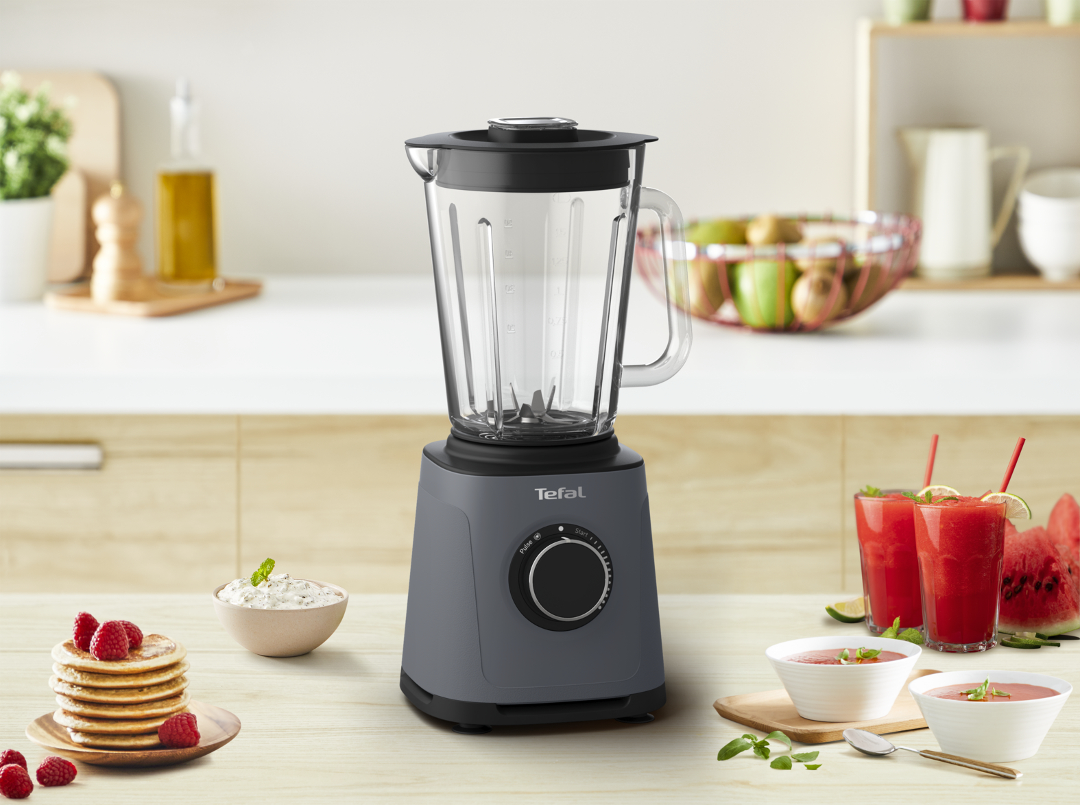 Tefal BL771B PerfectMix Essential Mixer, grau