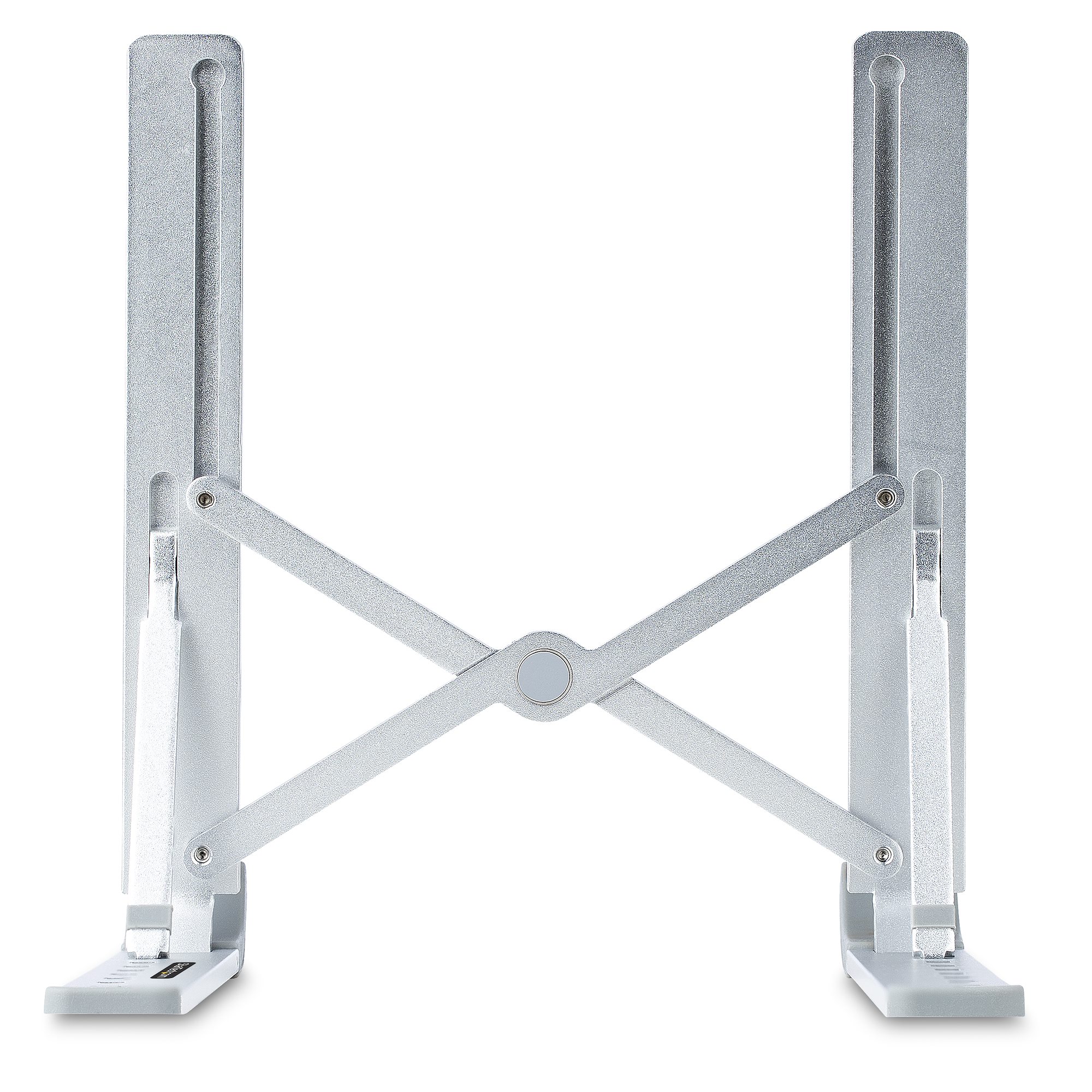 STARTECH.COM Foldable Laptop Riser Stand Portable Height Adjustable Ergonomic Laptop Stand Tilt/Raised/Angled Laptop/Tablet Stand