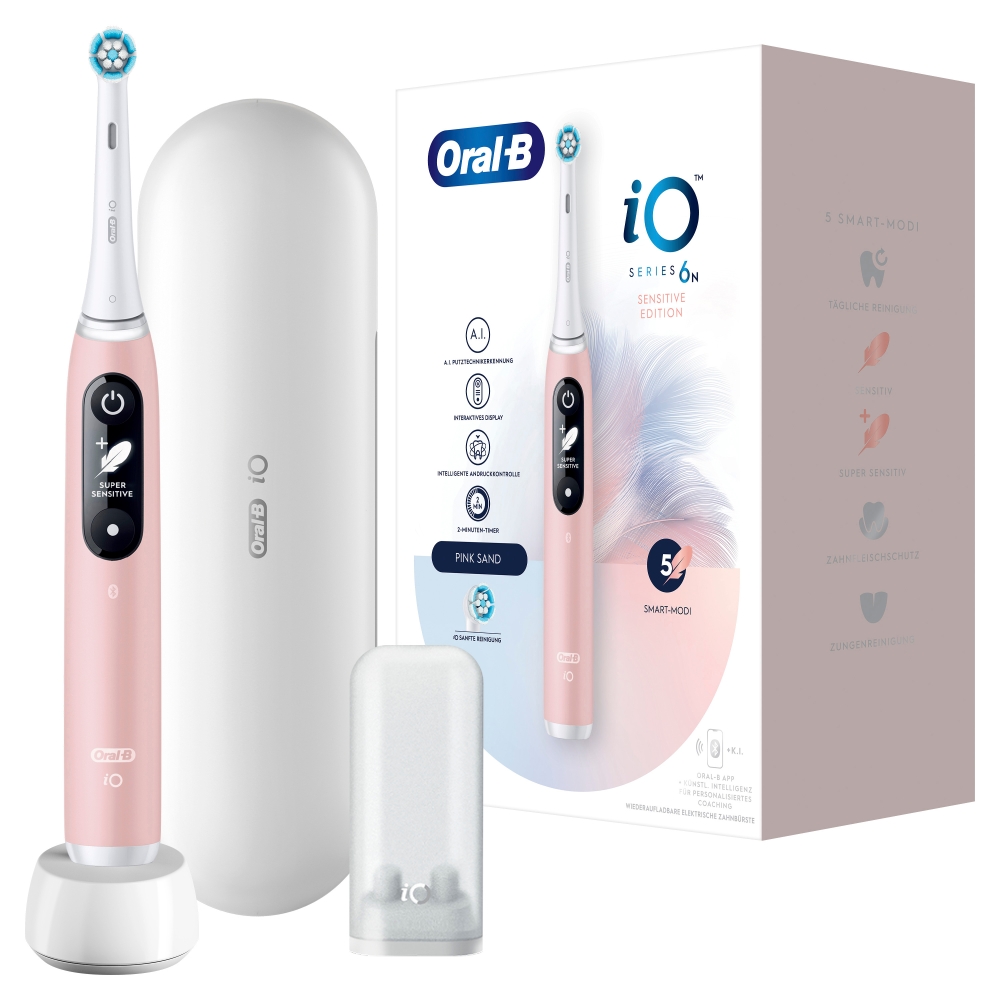 Braun Oral-B iO Series 6 Pink Sand