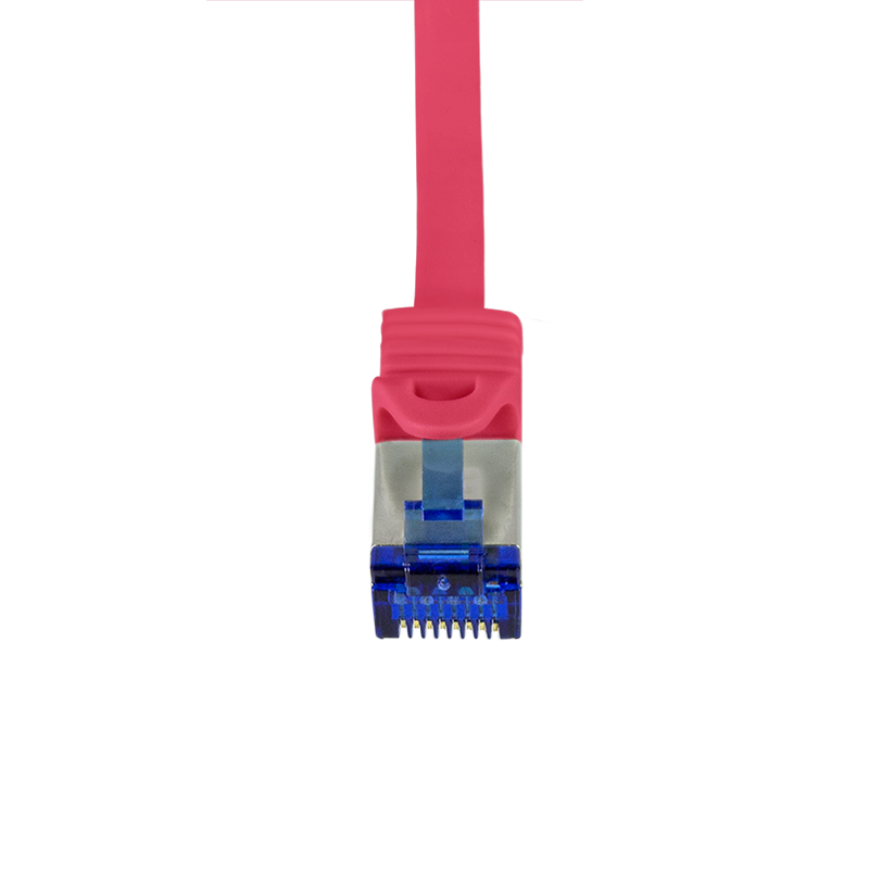 Logilink Patchkabel Ultraflex, Cat.6A, S/FTP, rot, 0,5 m