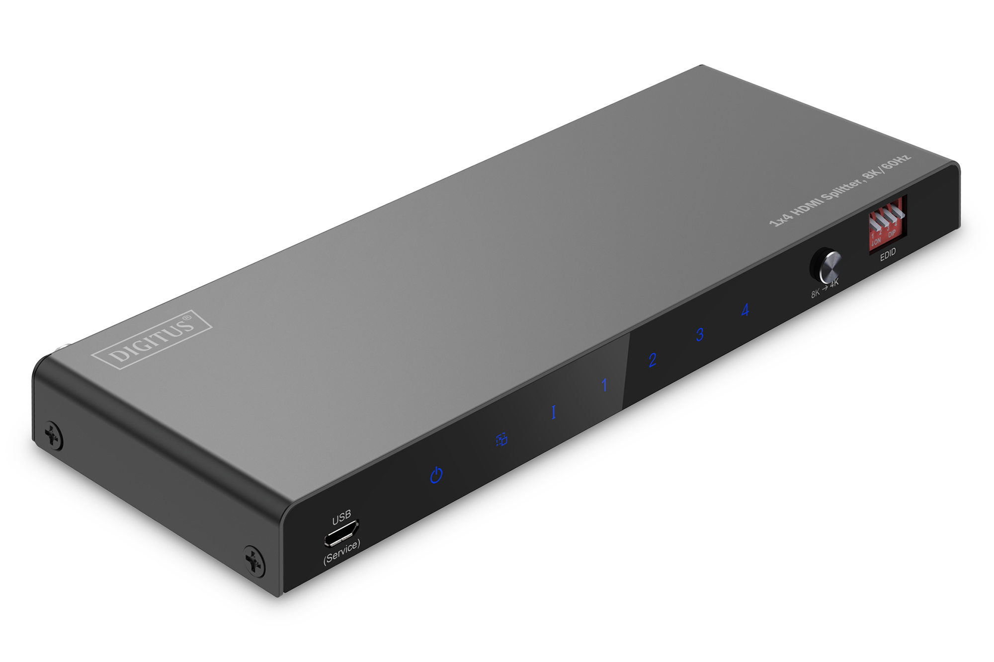 8K HDMI Splitter, 1x4