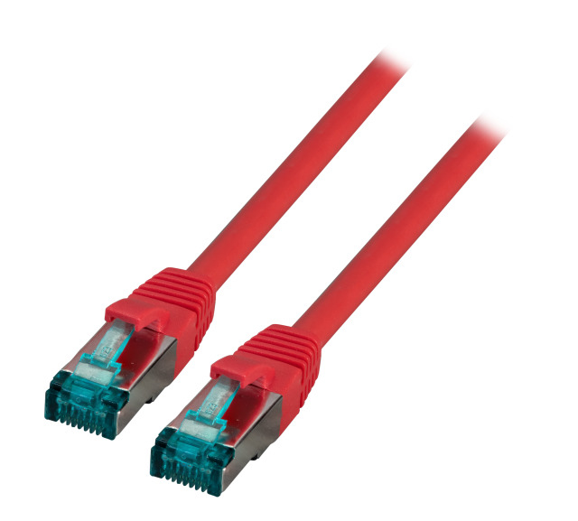 EFB RJ45 Patchkabel S/FTP Cat.6A LSZH 3.00m rot