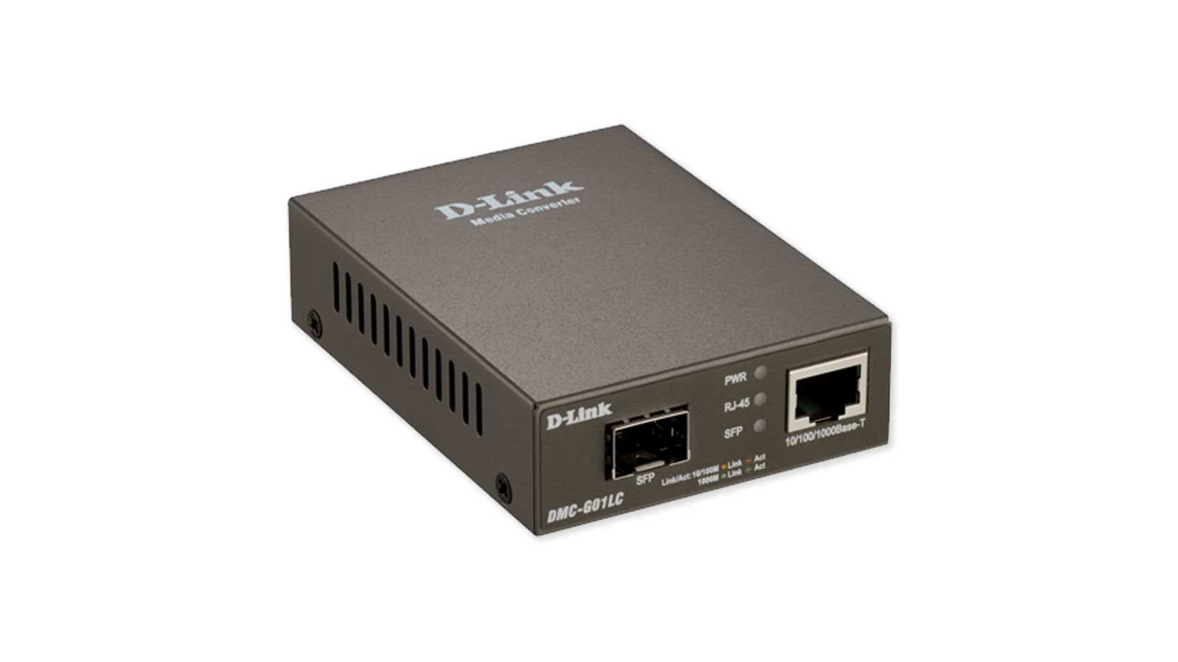 D-LINK DMC-G01LC 1000BaseT to SFP Media Converter 10/100/1000 to SFP - macht aus einer Ethernet- eine Glasfaserverbindung