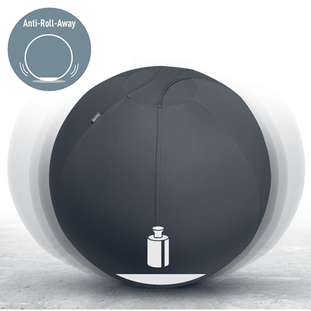 LEITZ Ergo Active Sitzball dunkelgrau 55,0 cm