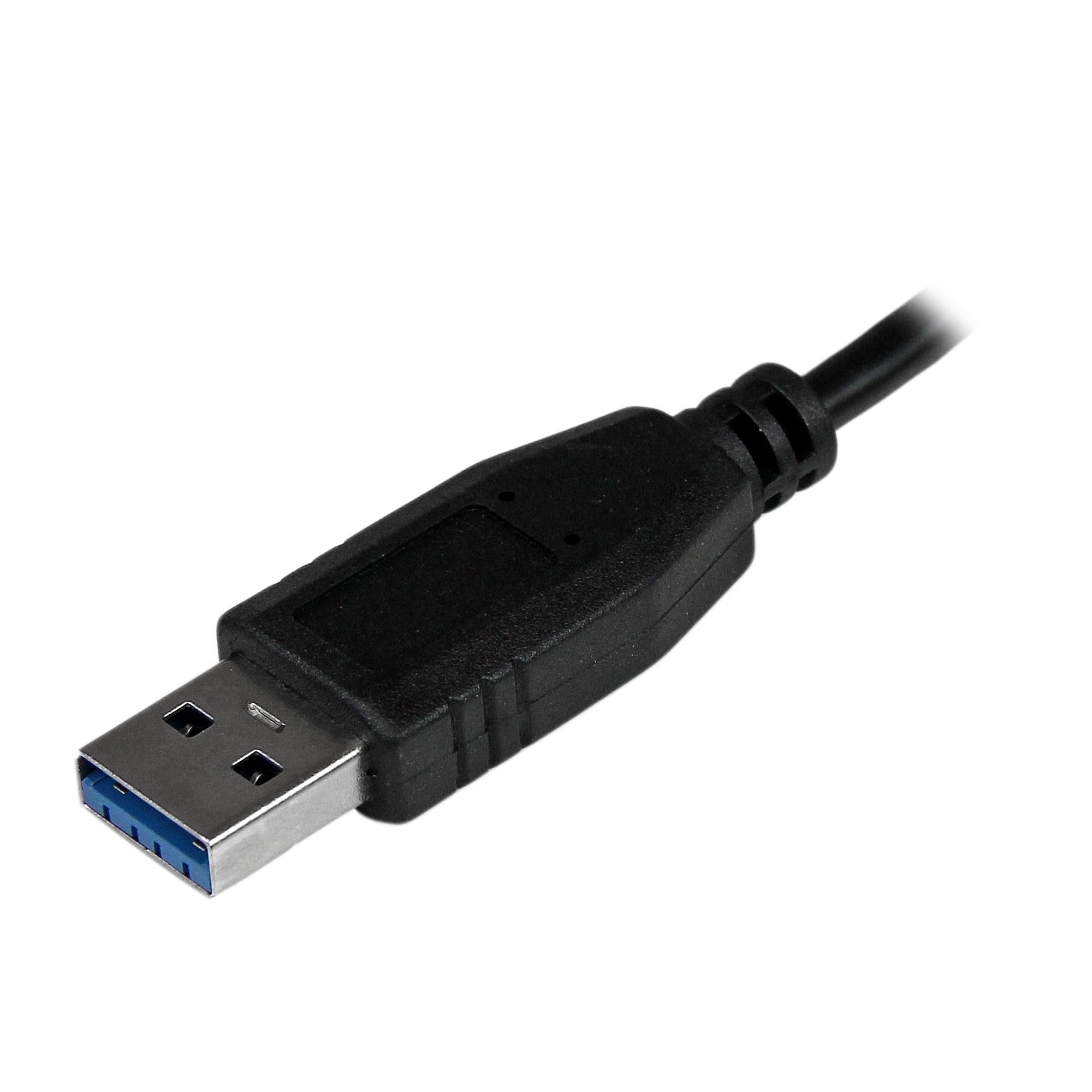 STARTECH.COM ST4300MINU3B 4 Port SuperSpeed Mini USB 3.0 Hub Black