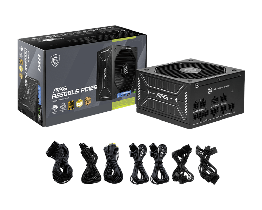 MSI Netzteil MAG A650GLS PCIE5 650Watt