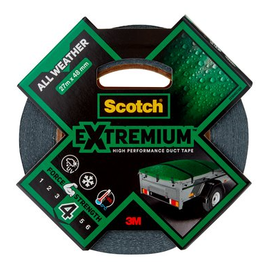 Scotch Extremium™ All Weather Gewebeband grau 48,0 mm x 27,4 m 1 Rolle